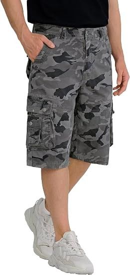 Camouflage Cargo Shorts